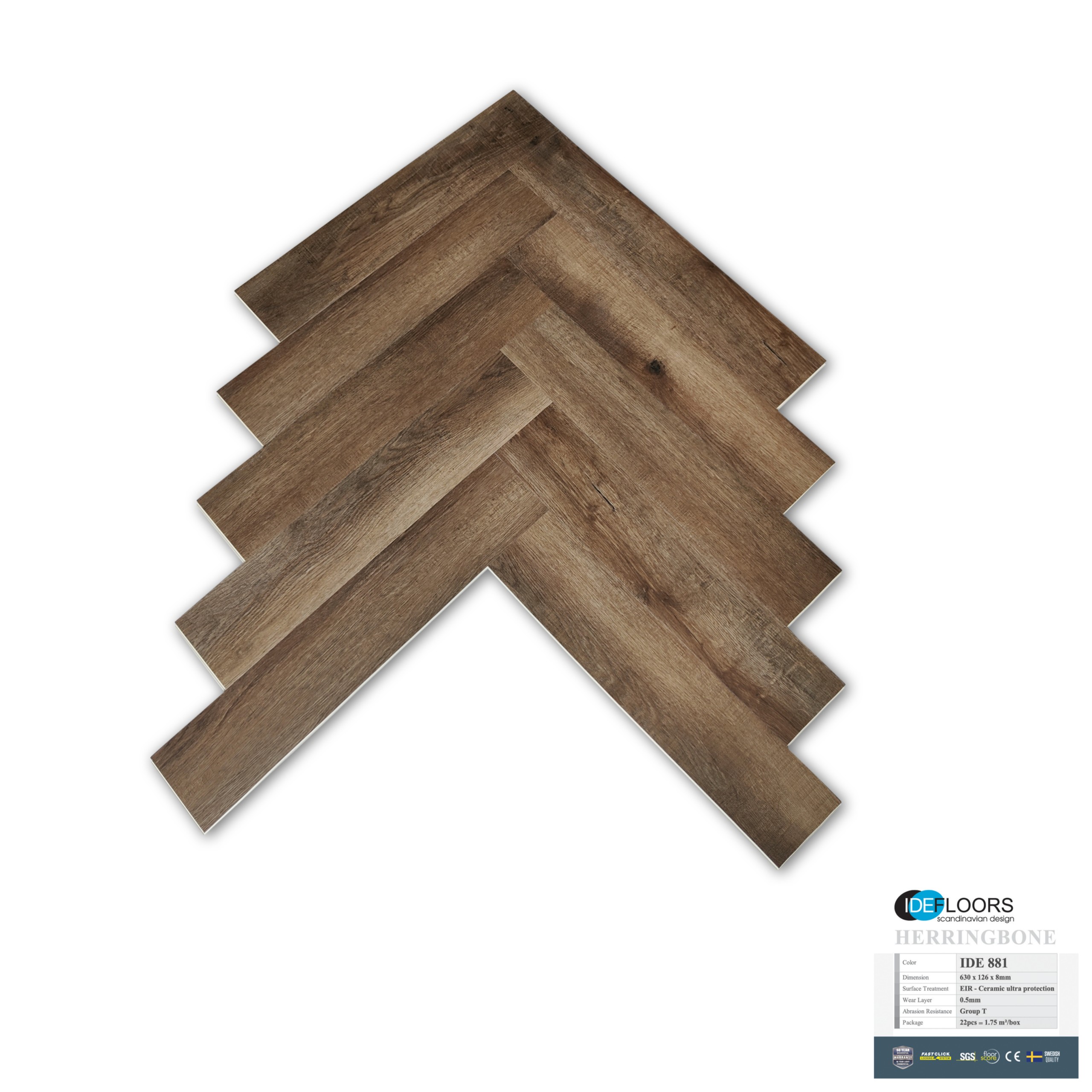 Sàn nhựa hèm khóa vân gỗ cao cấp tại Bình Dương