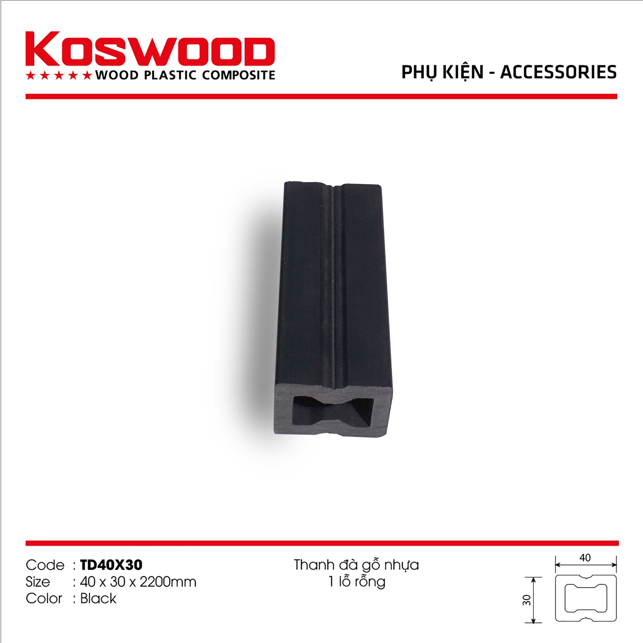 Tổng kho gỗ nhựa ngoài trời kosmos Bình Dương