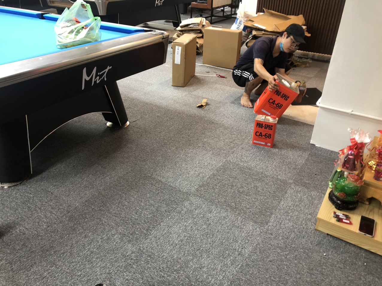 Kho thảm lót sàn tại Bình Dương