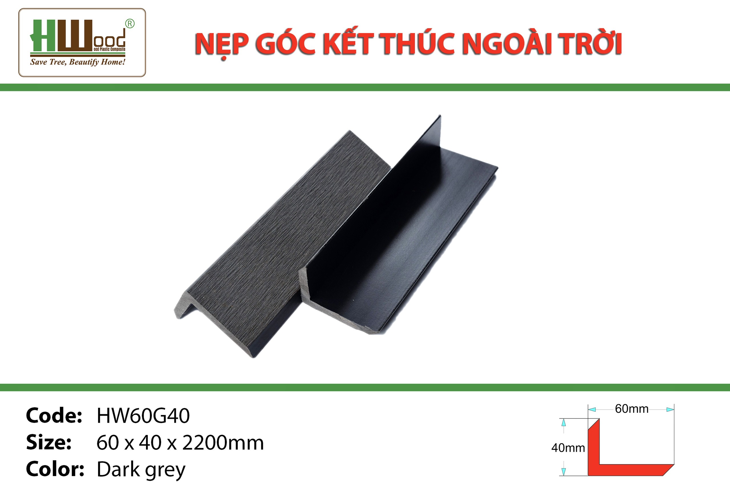 Tấm nhựa hwood thủ đầu một bình dương