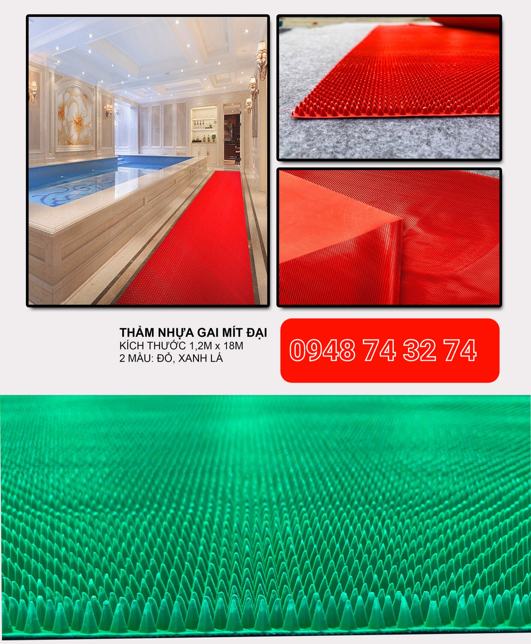 Kho thảm nhựa trải sàn, tảm nhựa lót sàn