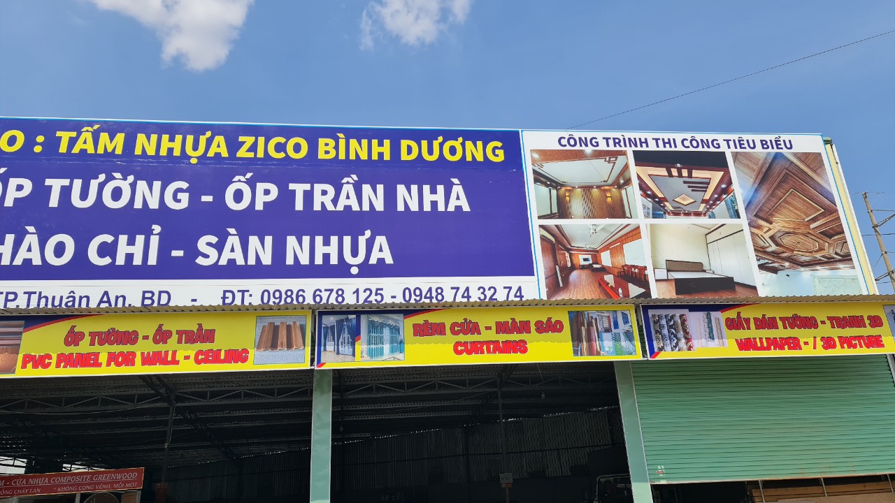 Địa chỉ mua tấm nhựa ốp tường và ốp trần nhà