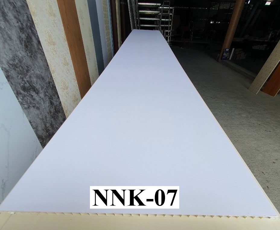 Tấm nhựa ốp tường, ốp trần NANO giả gỗ giá rẻ tại Dĩ An Bình Dương NNK-07