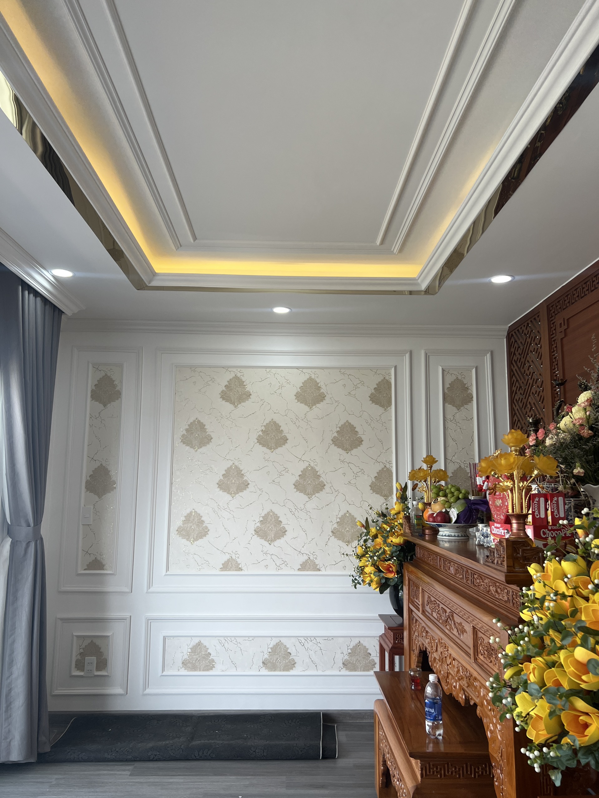 Thi công phào chỉ PS tại Bình Dương