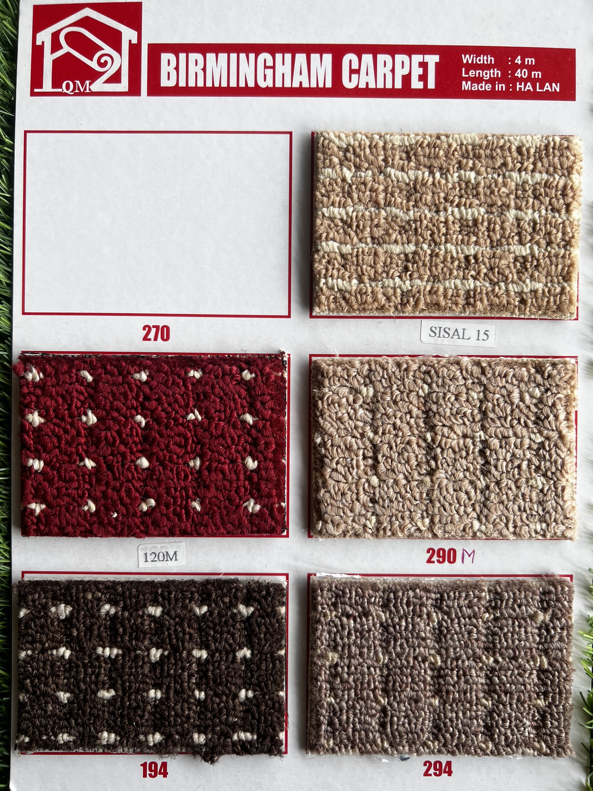 Thảm trải sàn văn Phòng tại Bình Dương