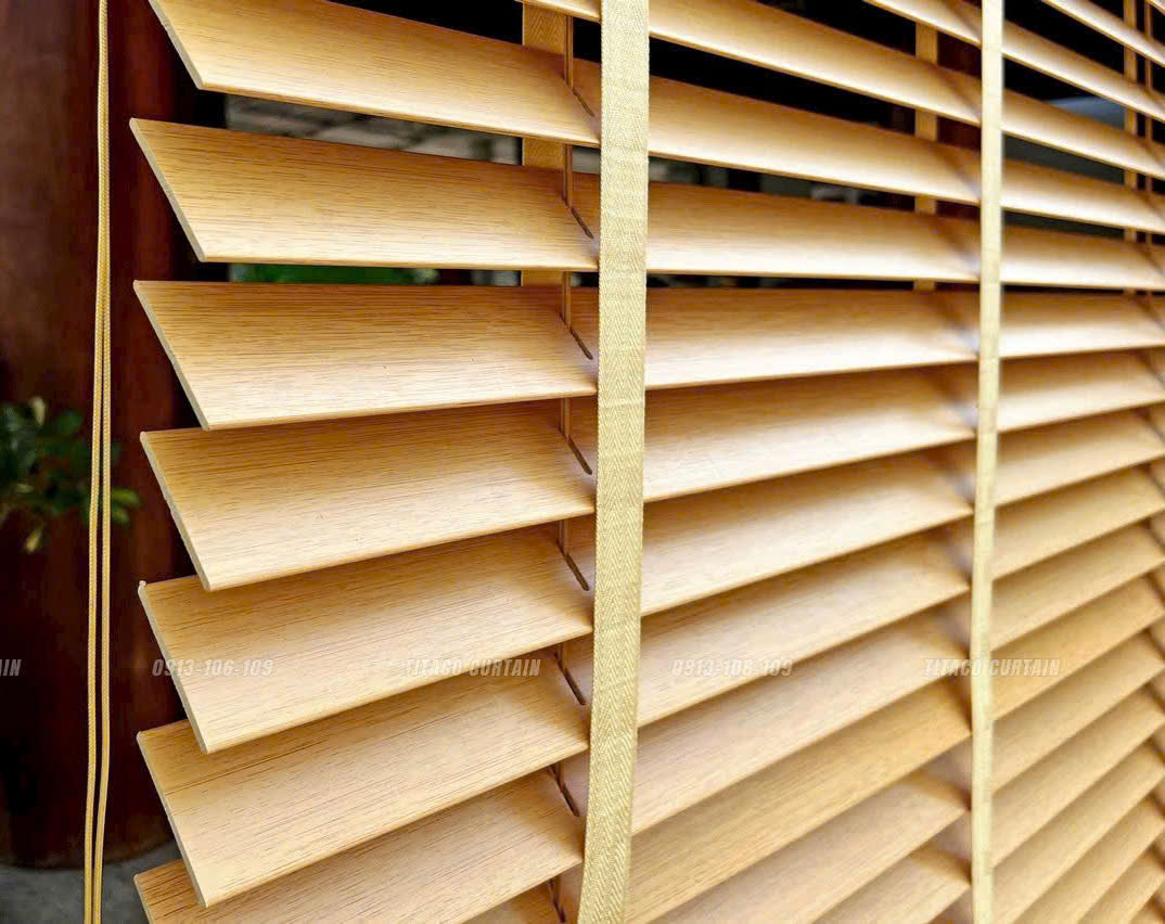 Rèm gỗ ngoài trời tại Bình Dương